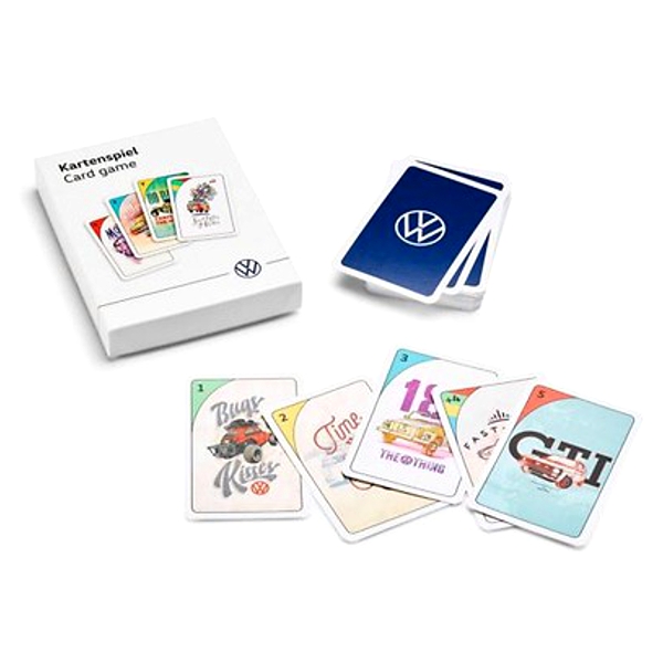 SteinGruppe - Volkswagen Kartenspiel - "Mau Mau", 54 Karten - 000087525G